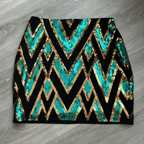 💓 endless rose sequin skirt - Picture 3 of 3